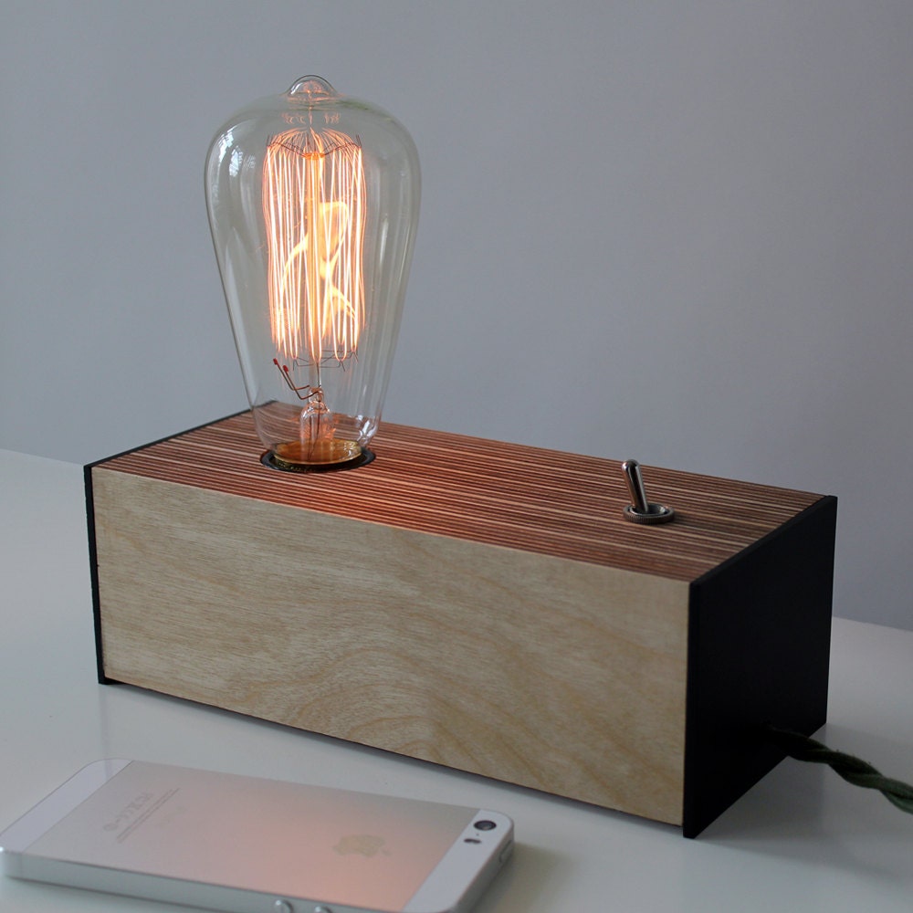 Items similar to Cobra Lamp. Edison Bulb. Edison Lamp. Desk lamp