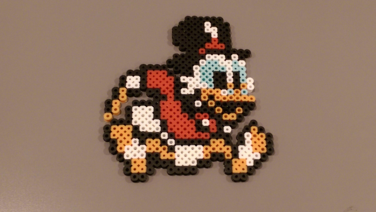 Scrooge Mcduck Perler Bead Sprite