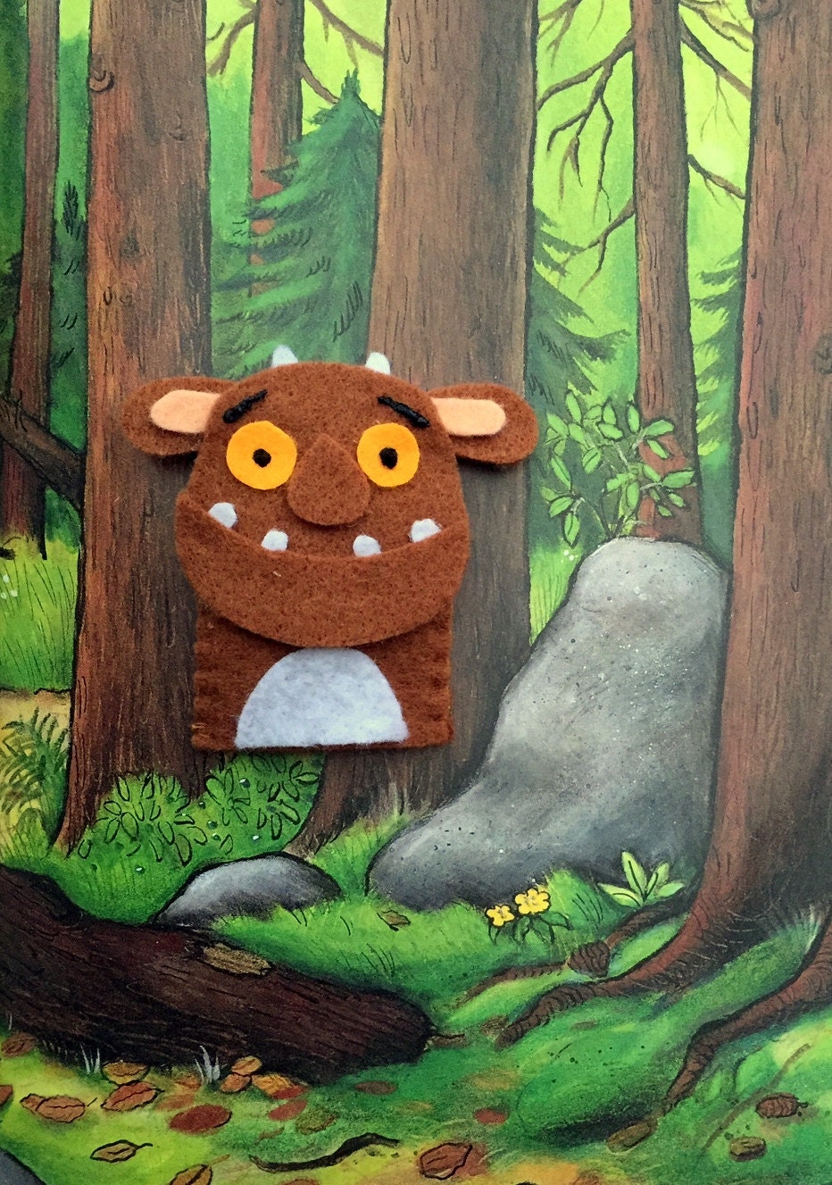 gruffalo hand puppet