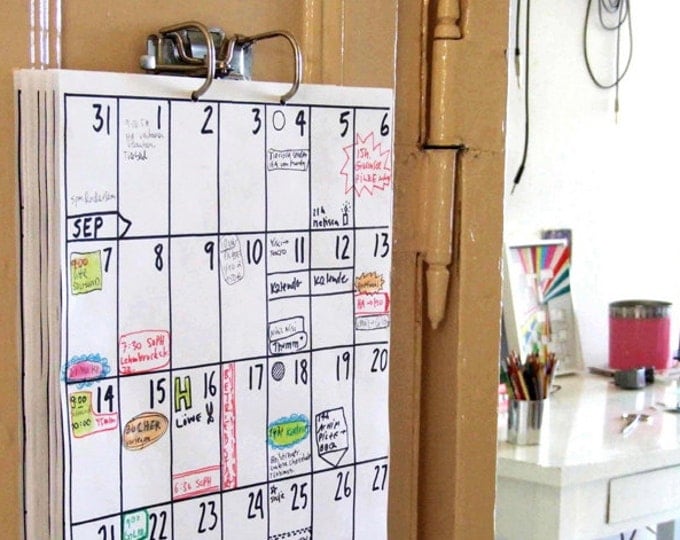 wall calendar 2018 / 2019 (18 months)