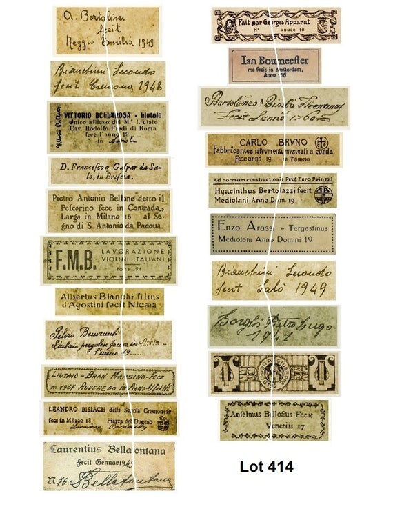 Nice Reproduction Old Vintage Antique Violin by EyeCandyLabels