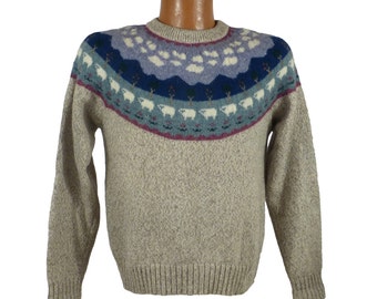 eddie bauer sheep sweater