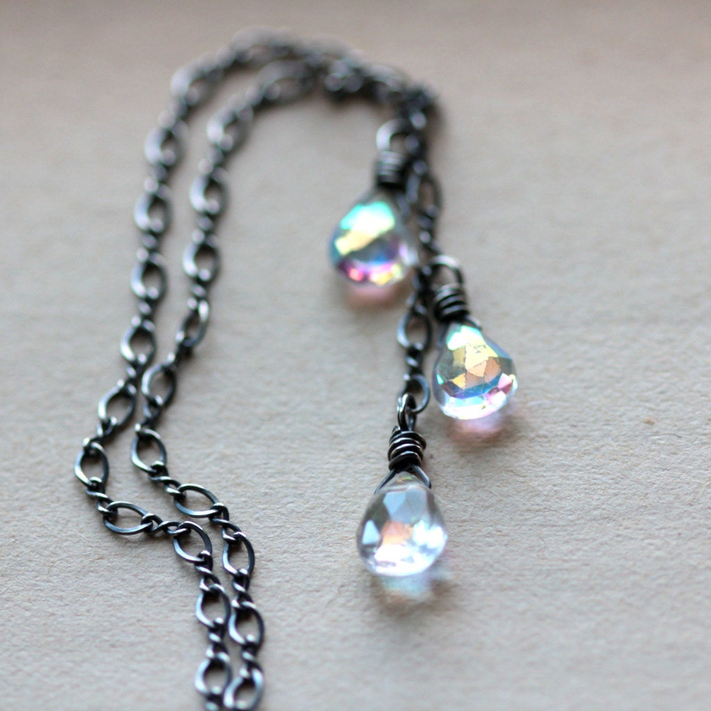 ... with Aurora Borealis Mystic Quartz and Sterling Silver - Bewitch ... with Aurora Borealis Mystic Quartz and Sterling Silver - Bewitch