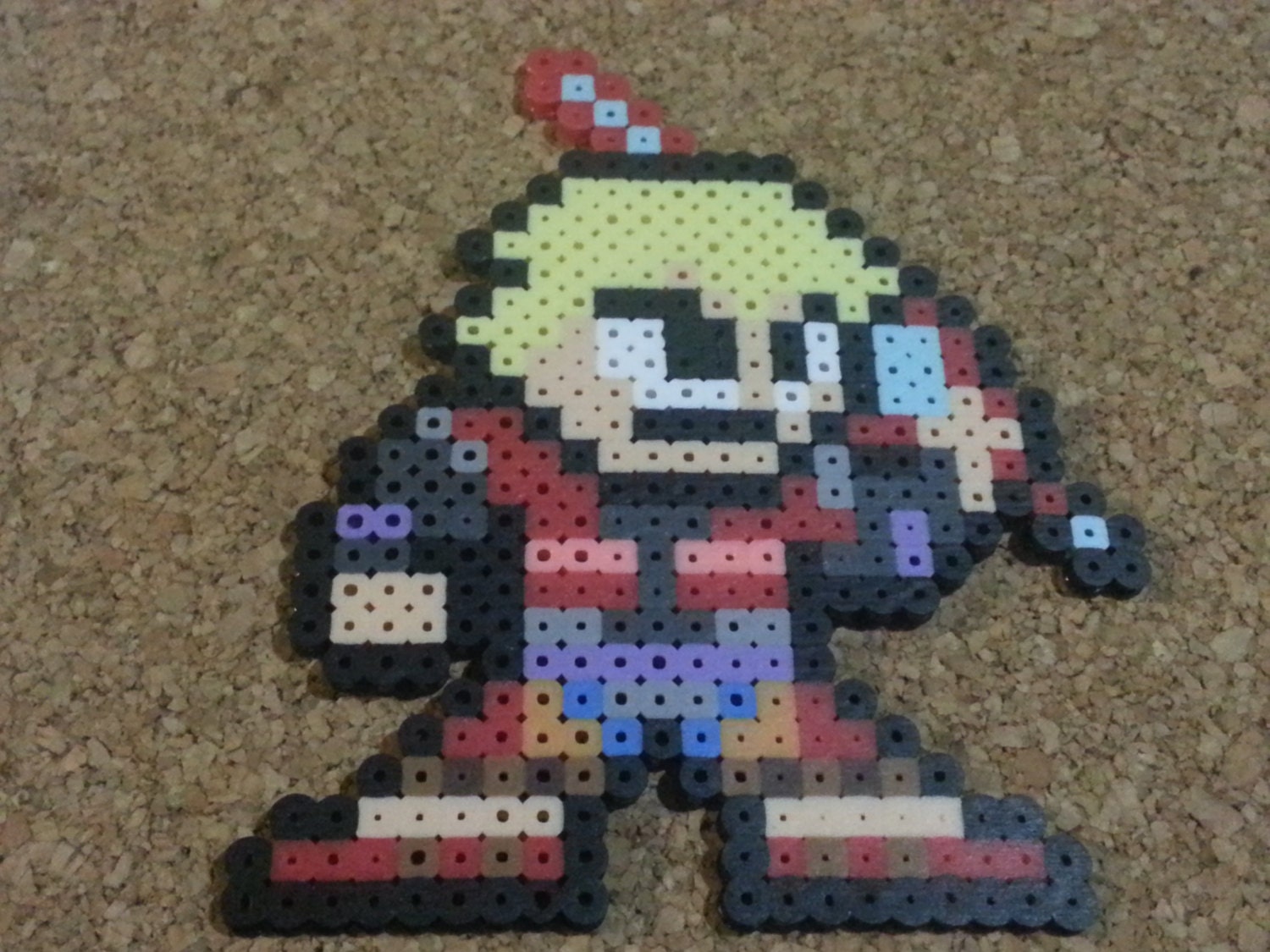 Shulk Bead Sprite Super Smash Brothers By DCBPerlerSprites