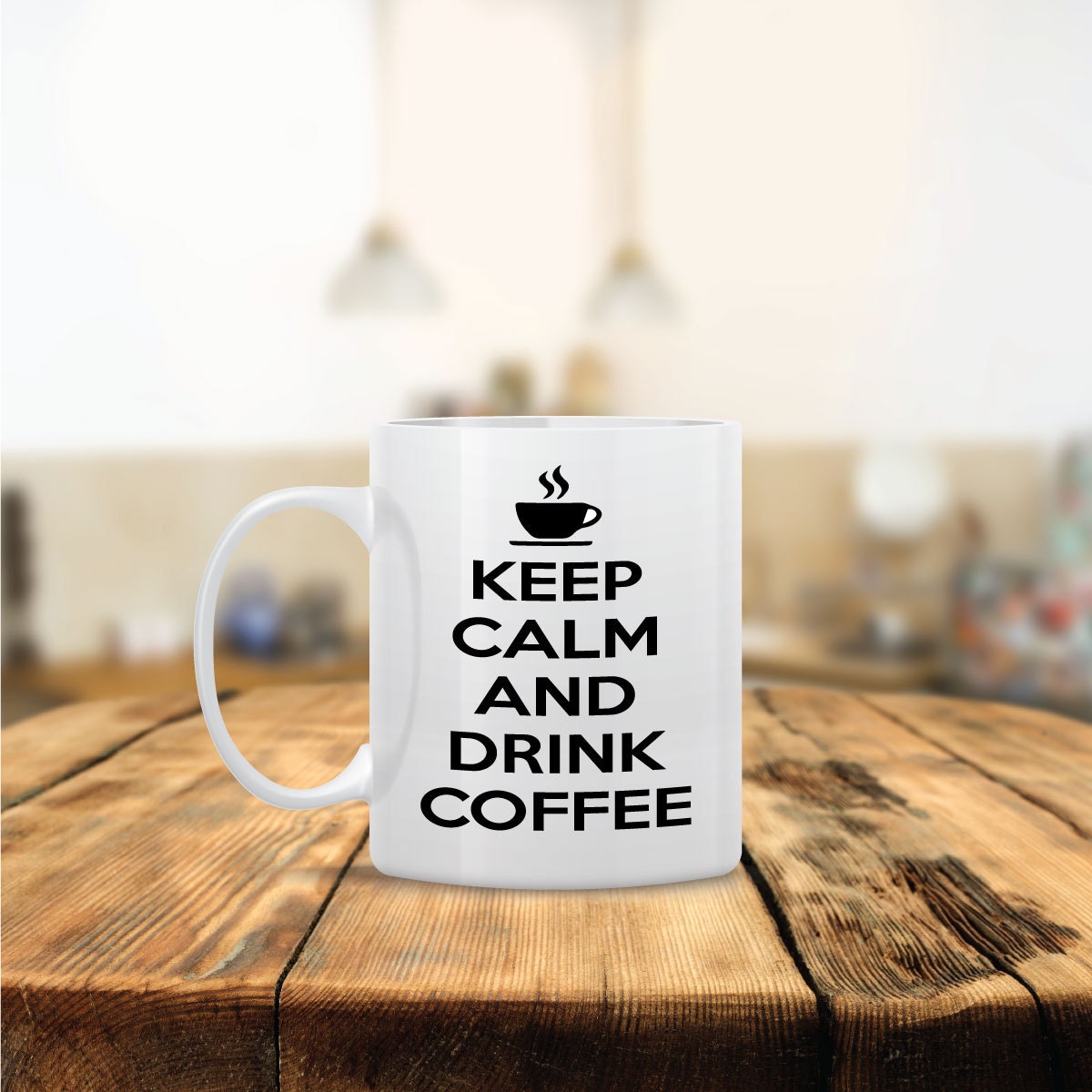 Items Similar To Keep Calm And Drink Coffee Ceramic Coffee Mug