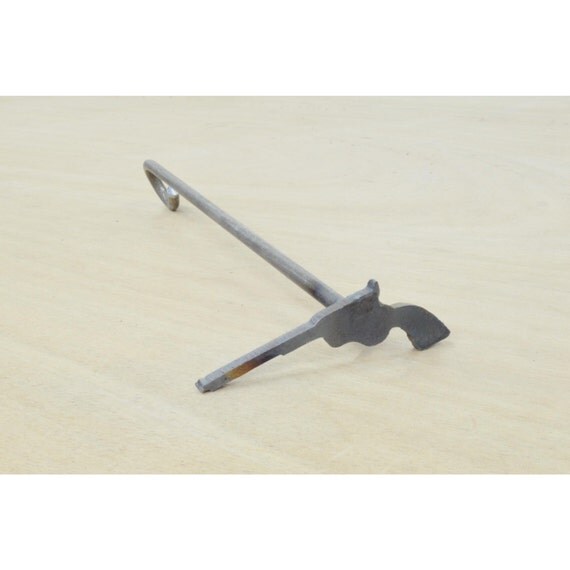 wooden branding iron cloth