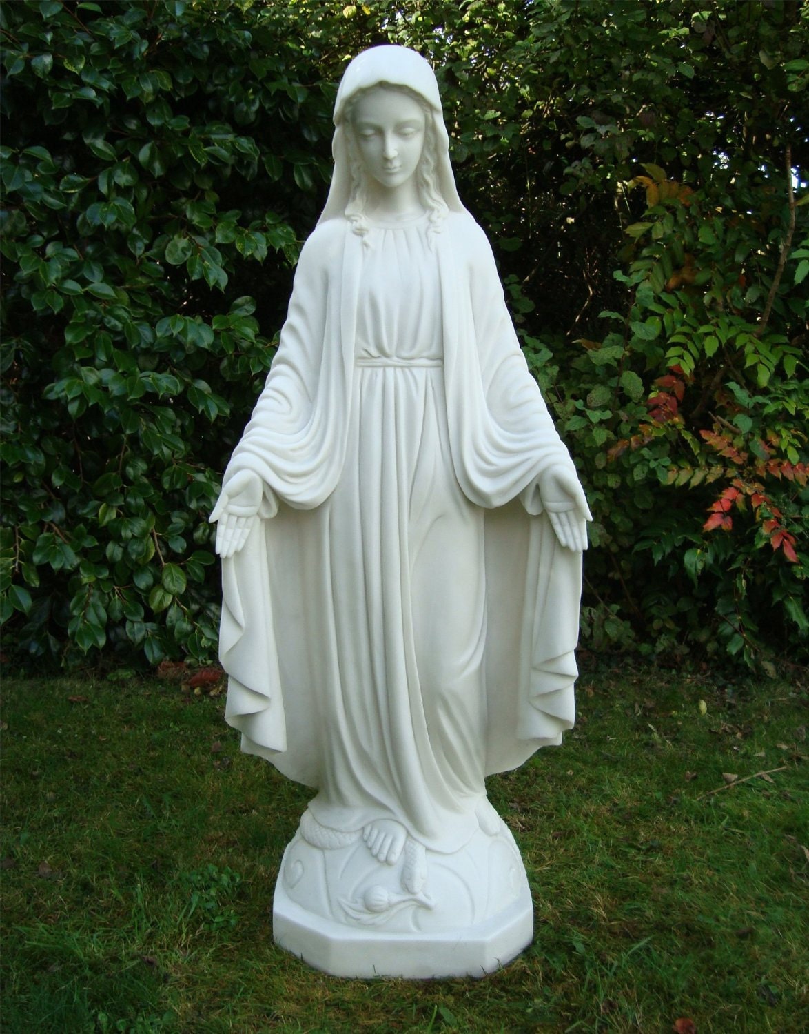 virgin mary statue on Etsy, a global handmade and vintage marketplace.