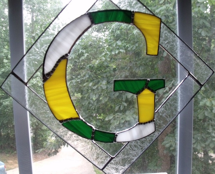Decorative letter hanging initials letter g Decorative letter hanging initials letter g