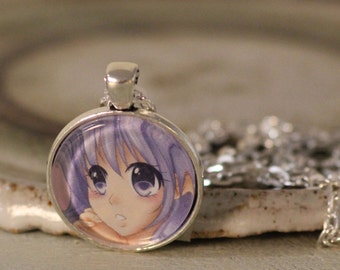 anime necklace on Etsy, a global handmade and vintage marketplace.