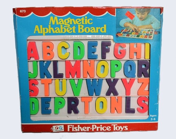 Fisher Price Magnetic Alphabet Board Magnetic Alphabet