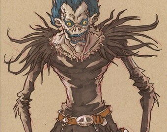 Items similar to MINTY MAYHEM My Little Demon Original Art Marker