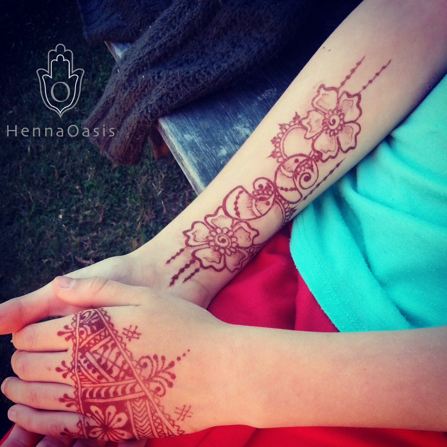 Items similar to Yoga Henna Kit Decorate your yoga body (Kit 309) on Etsy