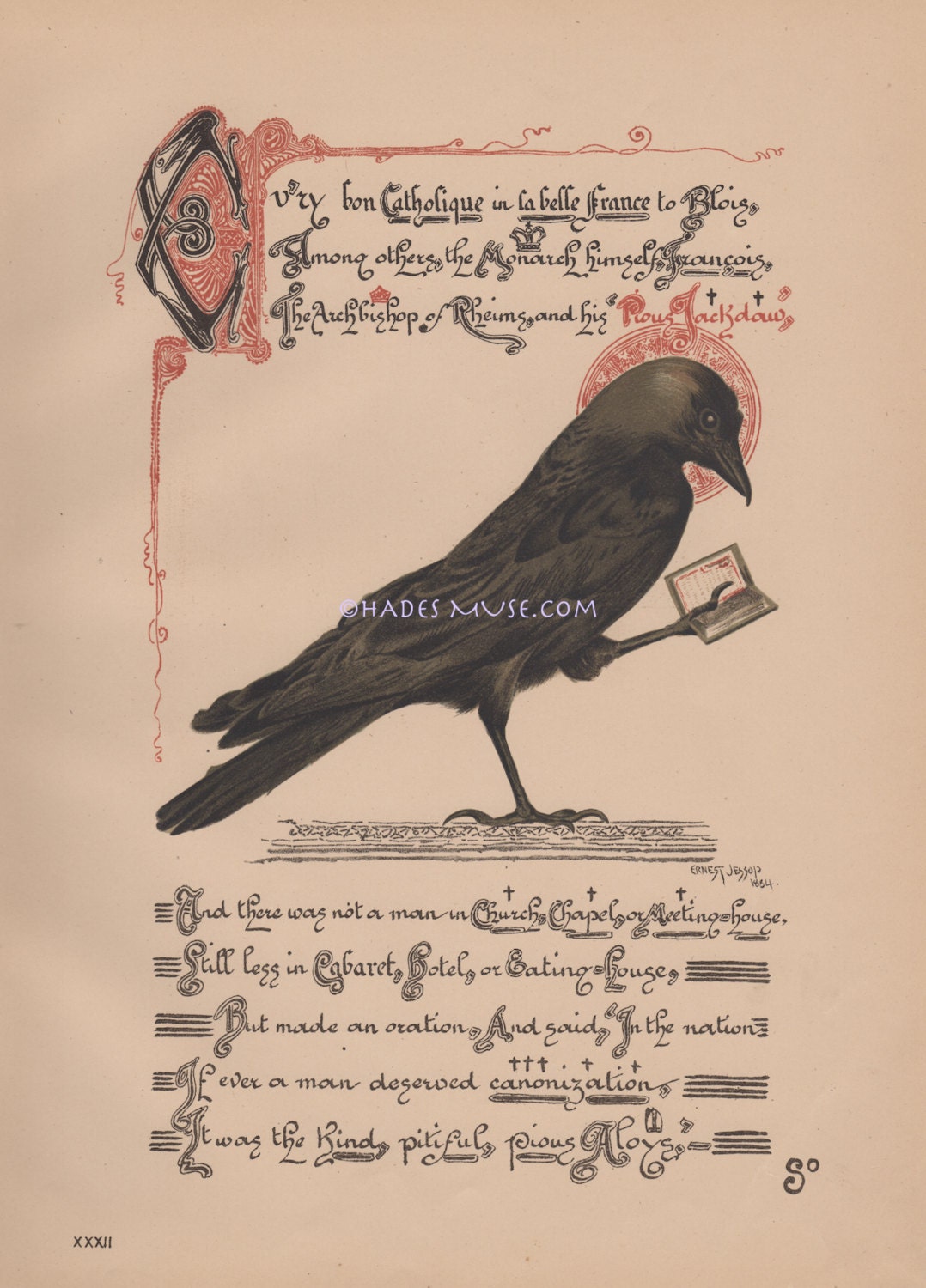 The three black crows poem summary