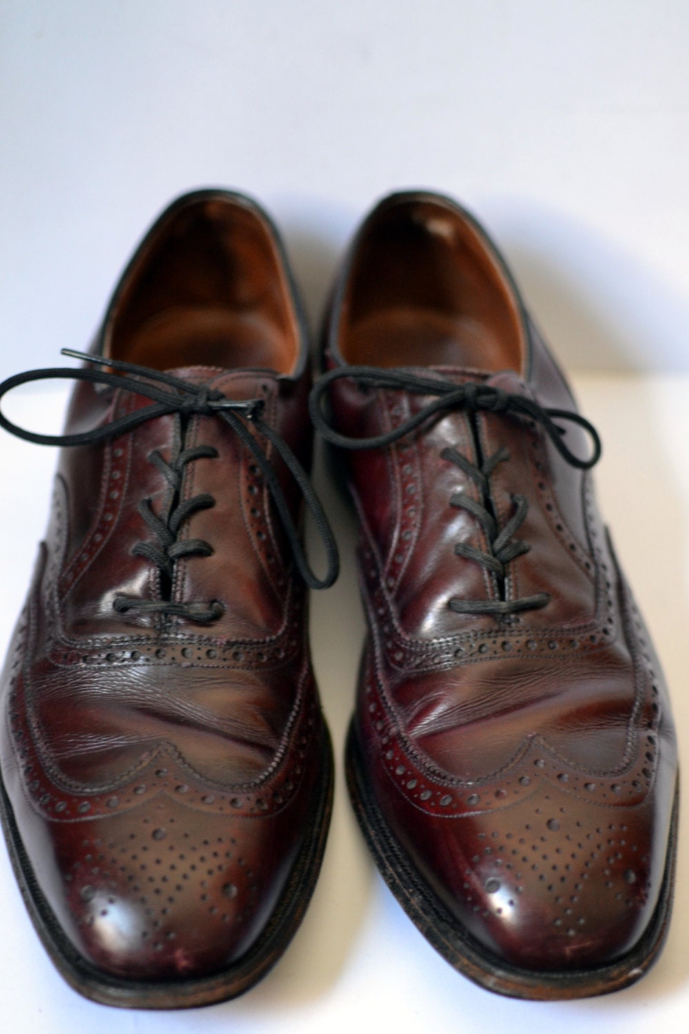 Items similar to Classic Johnston  Murphy Aristocraft Wingtip Shoes ...