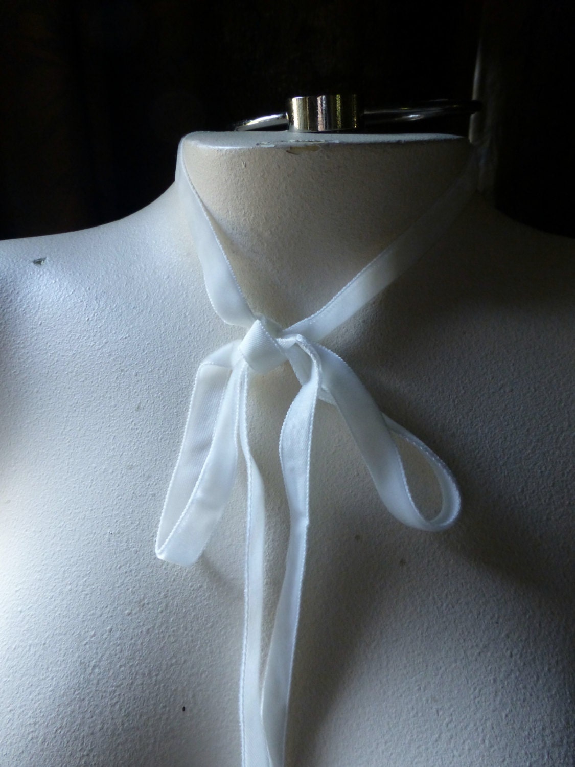 3 YARDS Velvet Ribbon in Light Ivory made in by MaryNotMartha