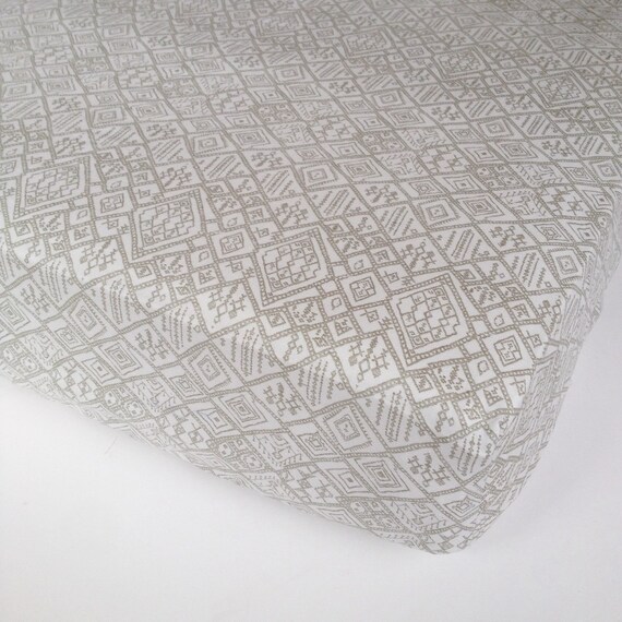 Tribal Baby Bedding Aztec Fitted Crib Sheets / by Babiease