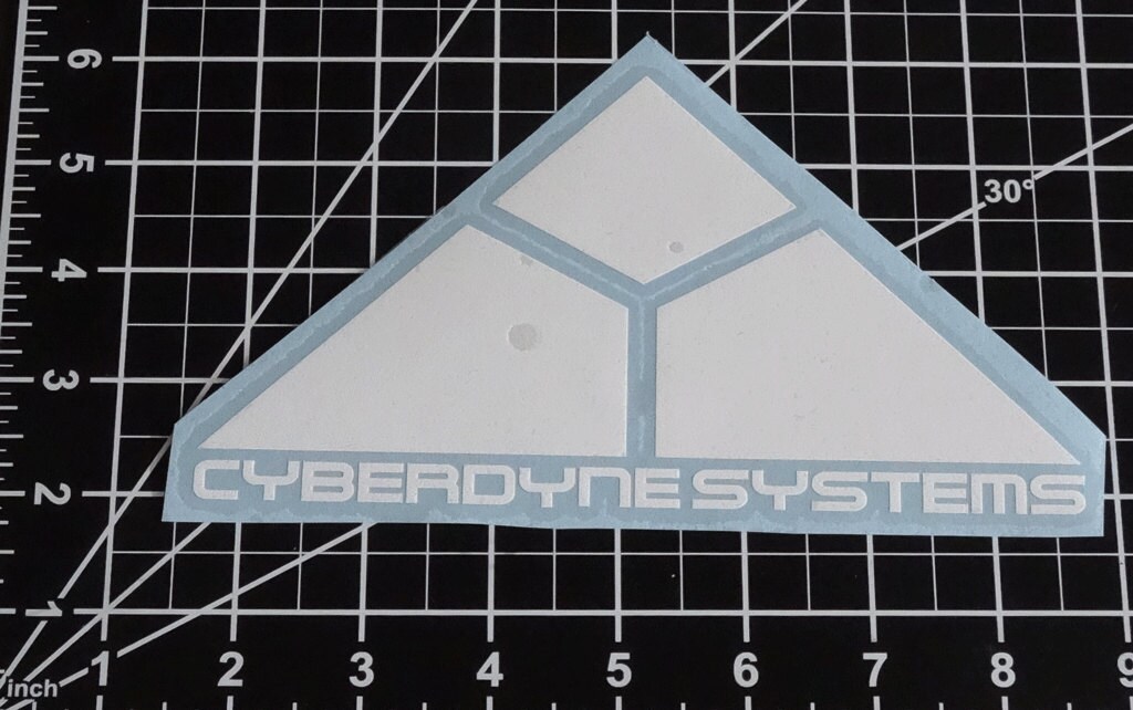 The Terminator Cyberdyne Systems Logo Vinyl Decal Multiple