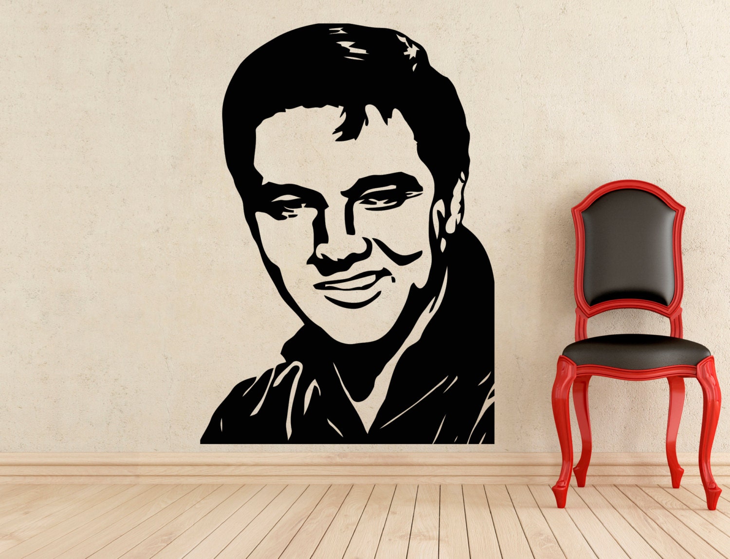 Elvis Presley Stickers Music Wall Vinyl Decals Home Interior