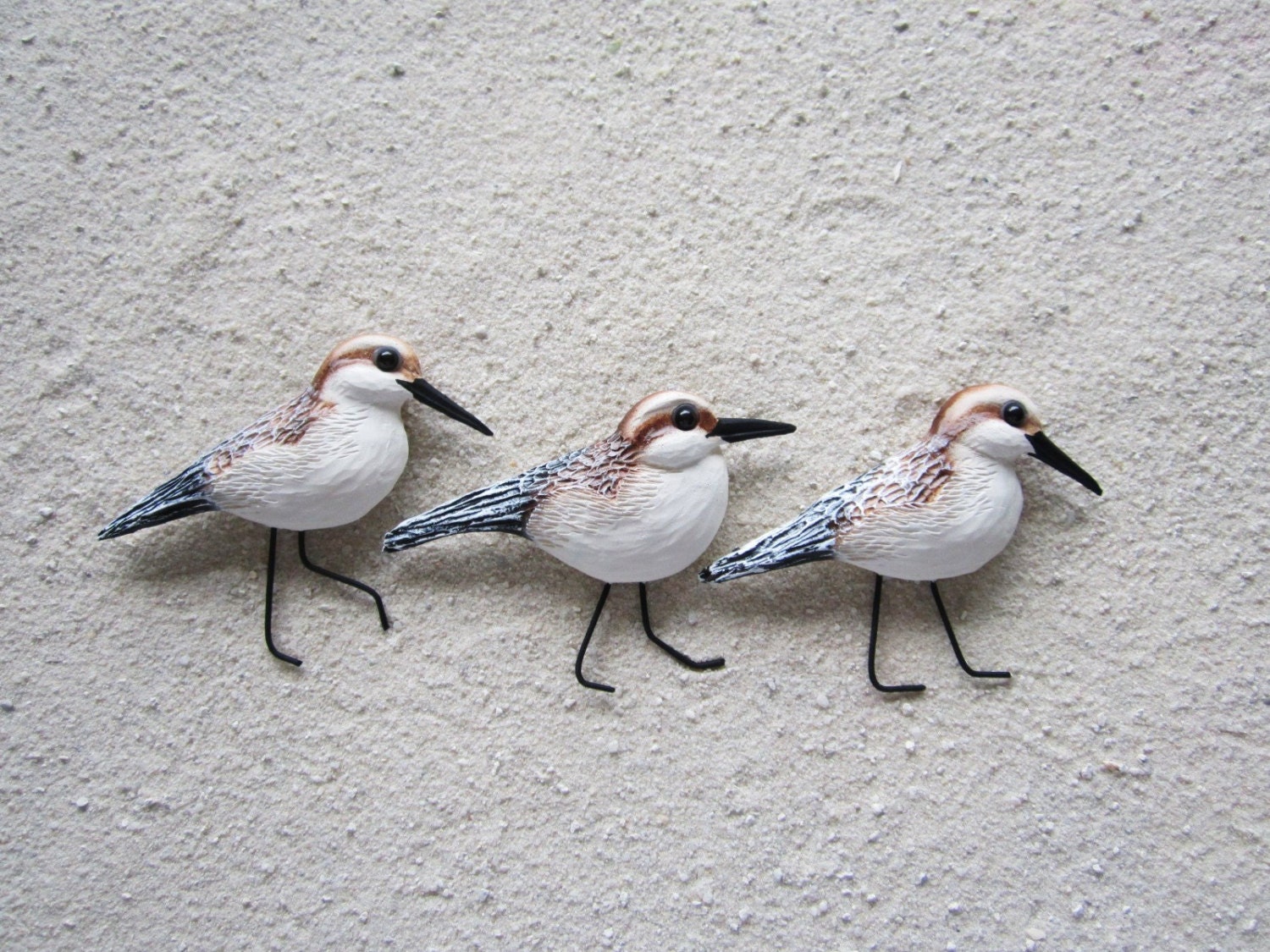 Sandpiper Wall Decor Nautical Shorebird Sculpture