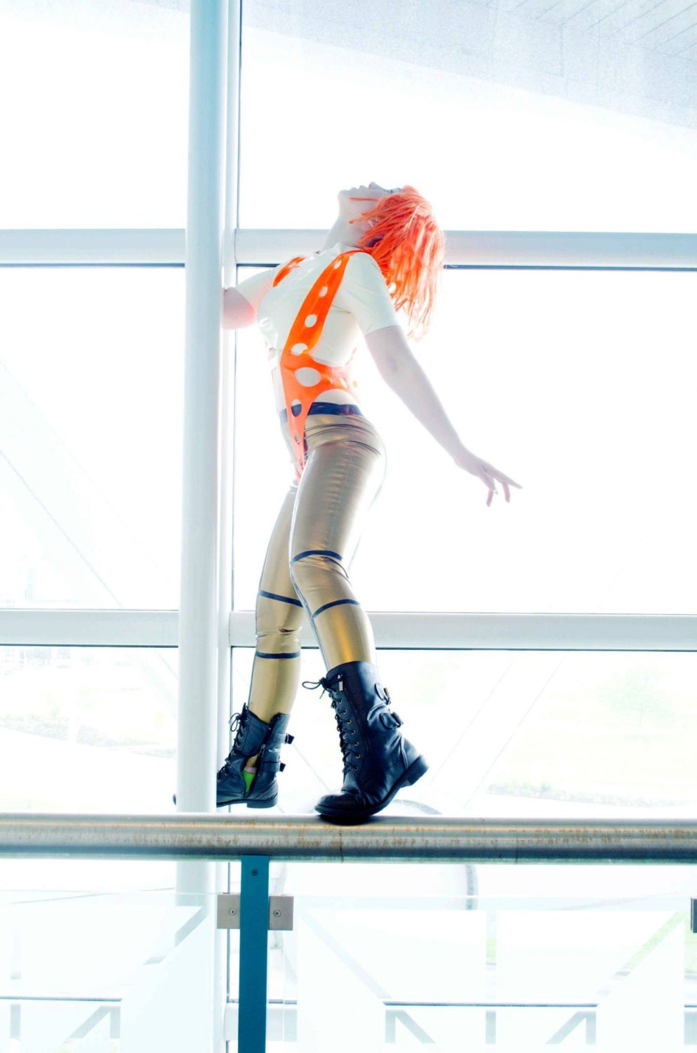 Latex Cosplay Leeloo From The Fifth Element By Vengeancedesigns