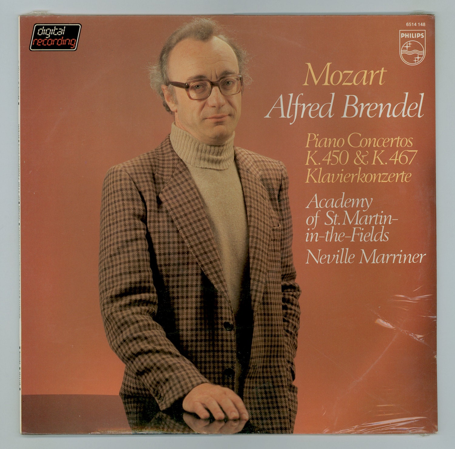 Mozart Alfred Brendel Piano Concertos K K Academy Of