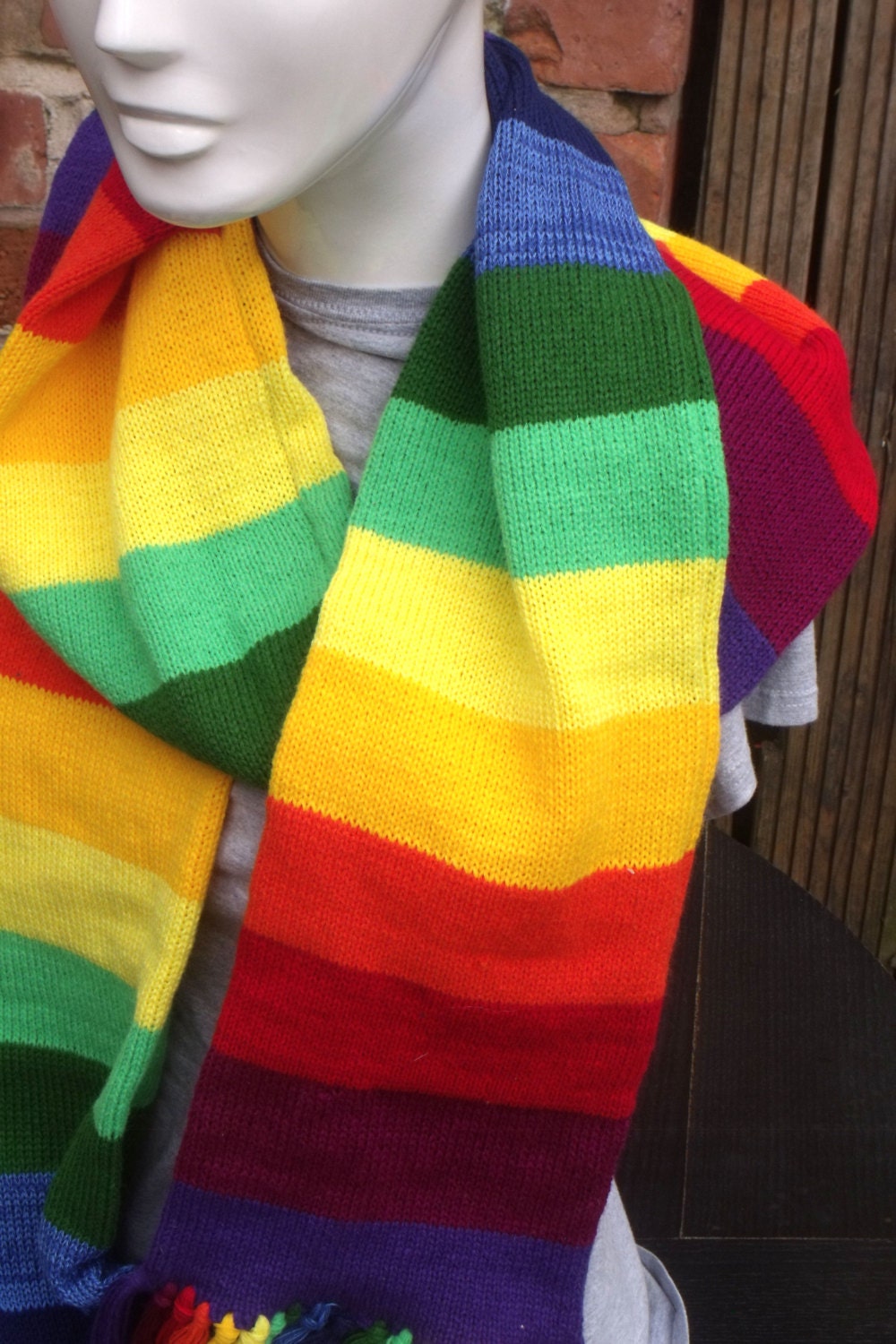 Rainbow Hippie Scarf Gay Pride Lgbt By Thephoenixrisesagain