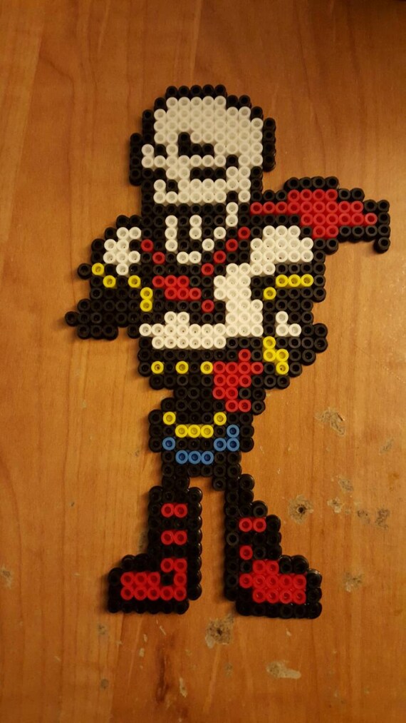 Undertale Papyrus Perler Bead Sprite Undertale Pixel Art Pixel Art