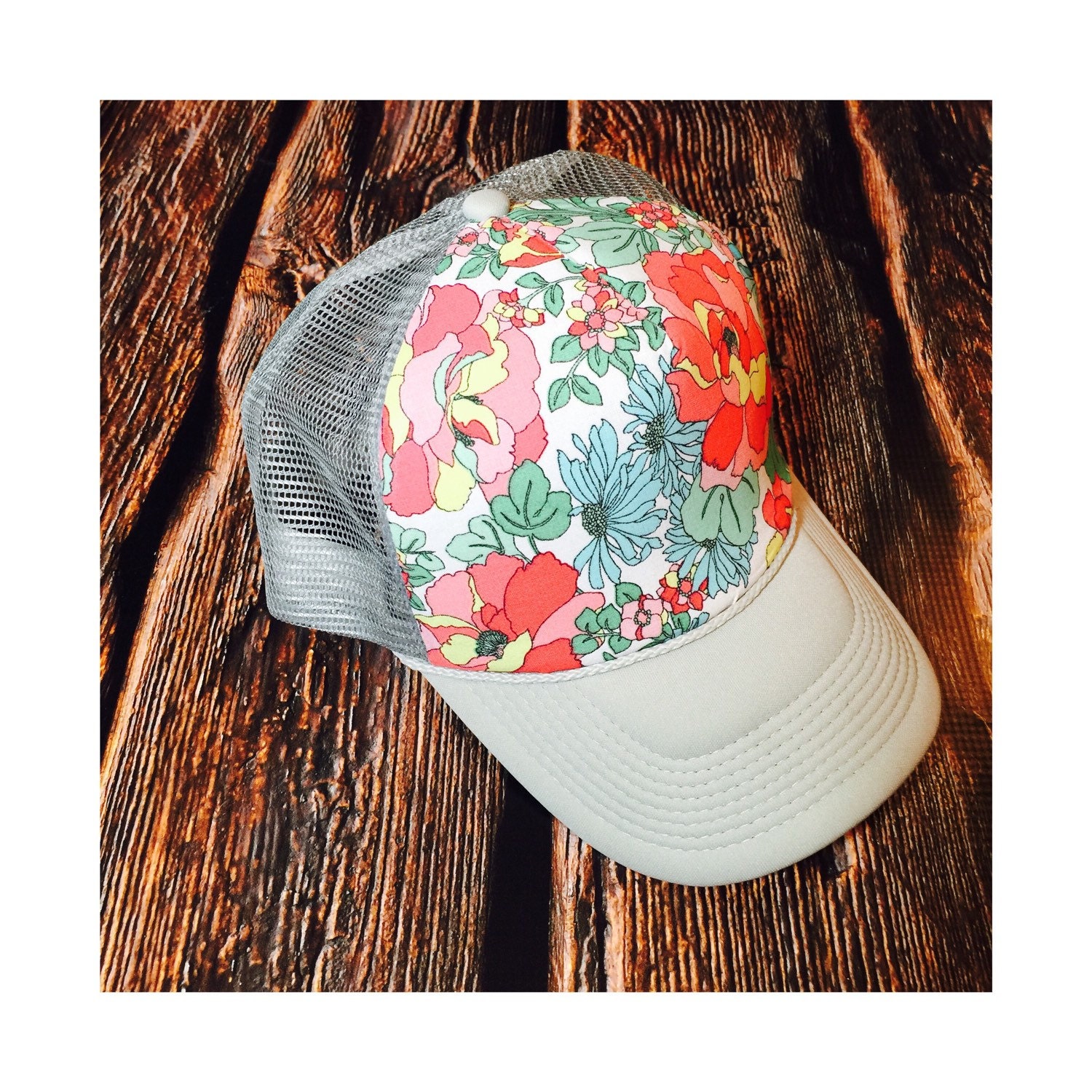 Best Selling Spring Floral Women S Trucker Hat By ArieBdesigns