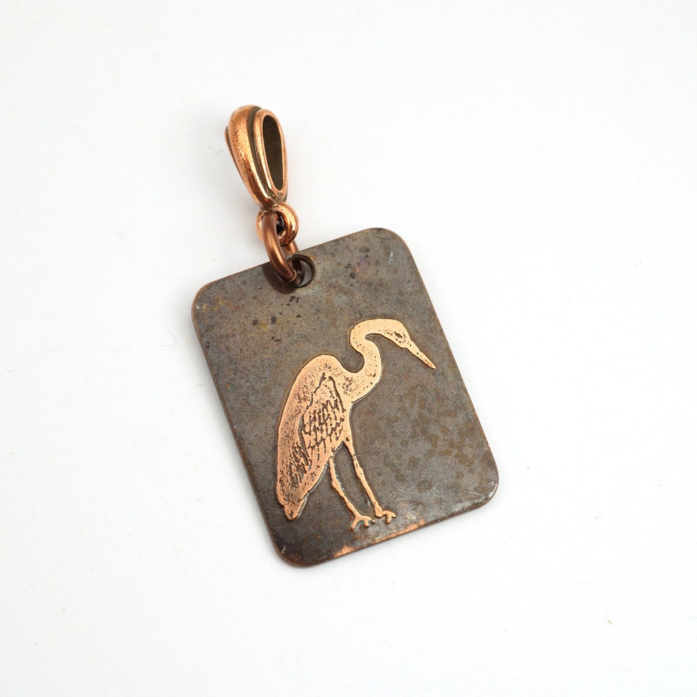 Popular Items For Etched Copper Bird On Etsy