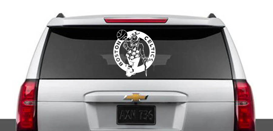 Boston Celtics Inspired Car Decal Celtics Inspired By StormPass