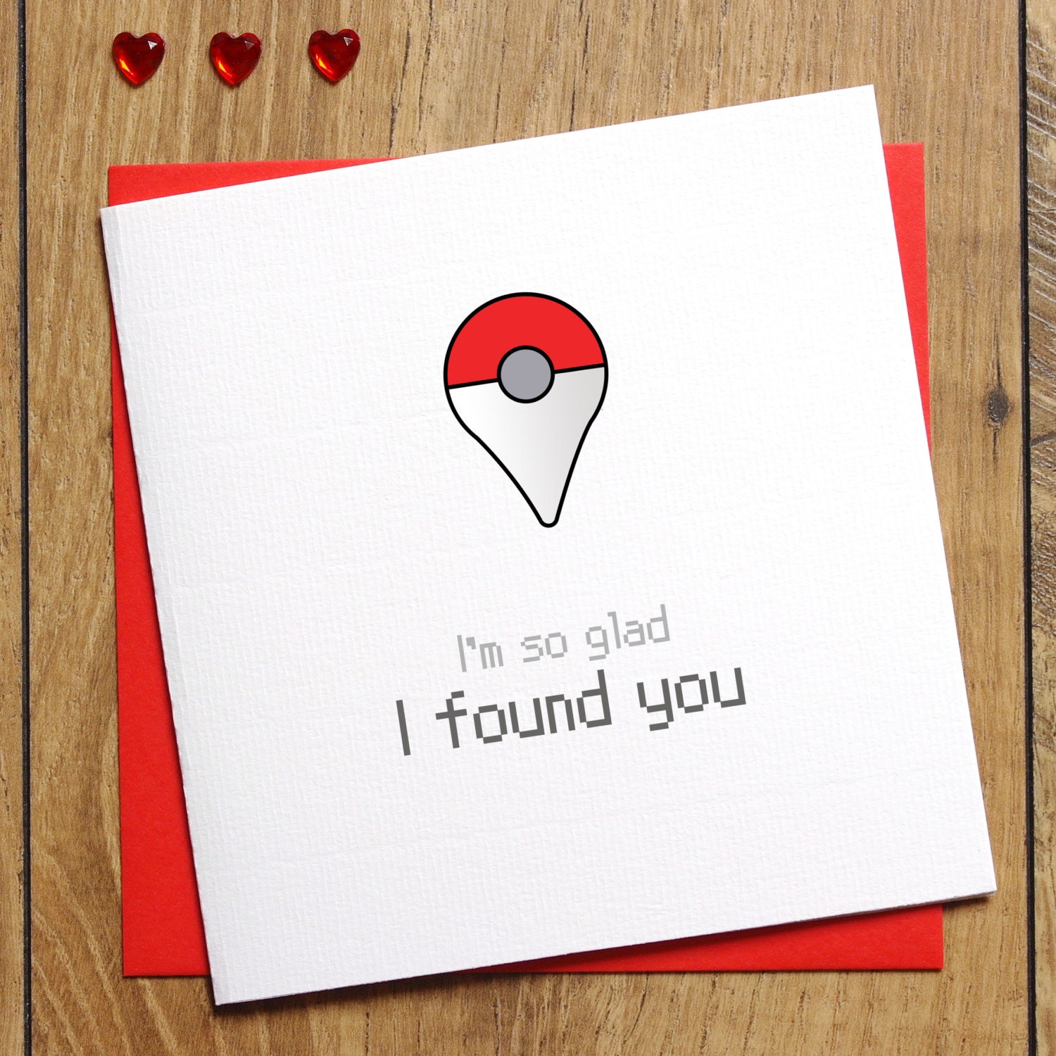 Pokemon Go Card Im So Glad I Found You Pokeball Pokemon Go Card Im So Glad I Found You Pokeball