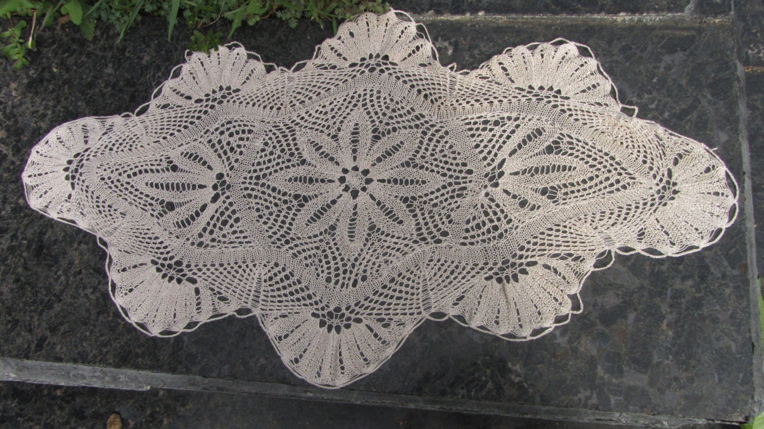 Small Cute Napkin Table Decor, Crochet Napkin Handmade Gift, Small Floral Table