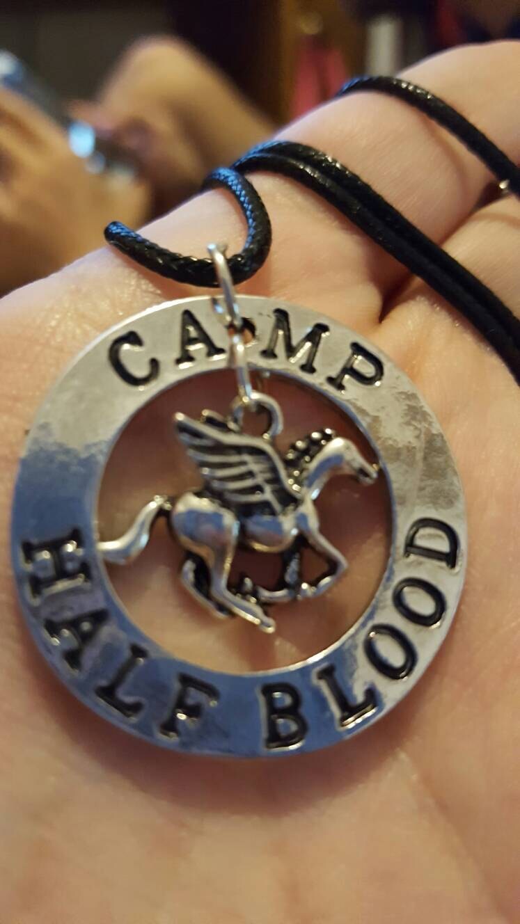 Percy Jackson Camp Half Blood Necklace