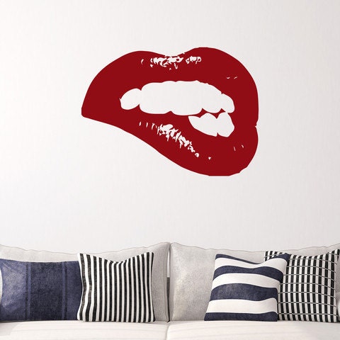 Sexy Lips Vinyl Wall Decal