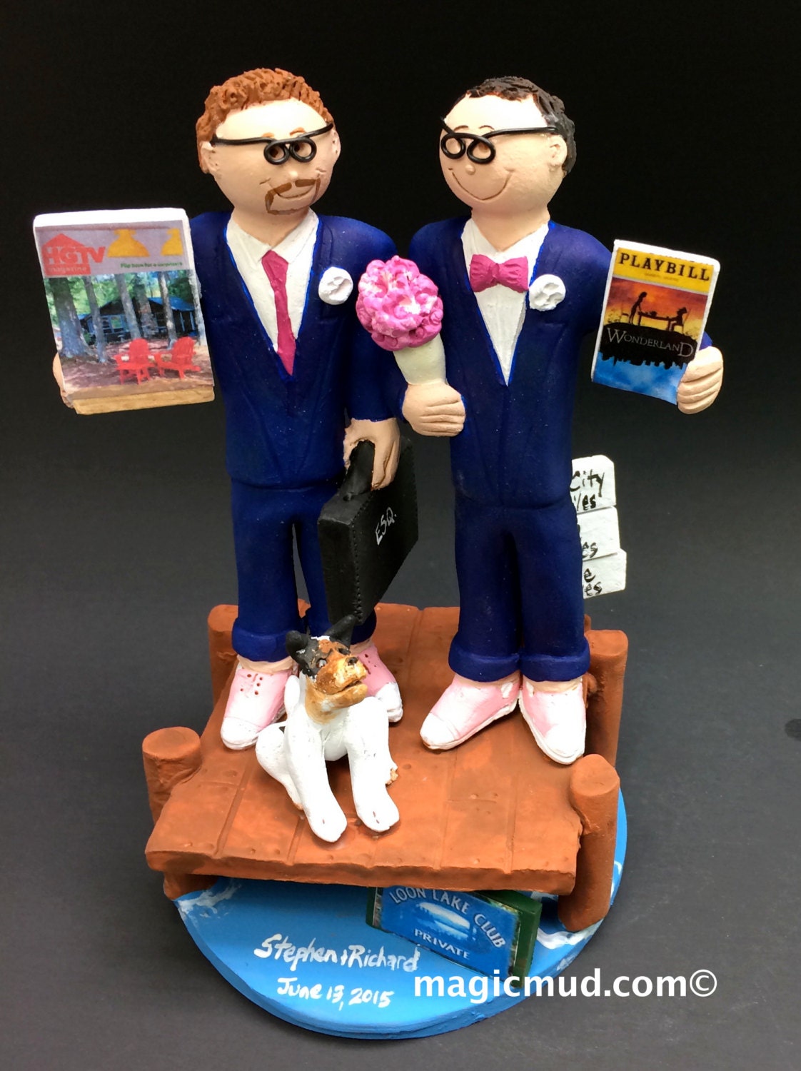 Gay Men S Wedding Cake Topper Gay Wedding Cake Topper