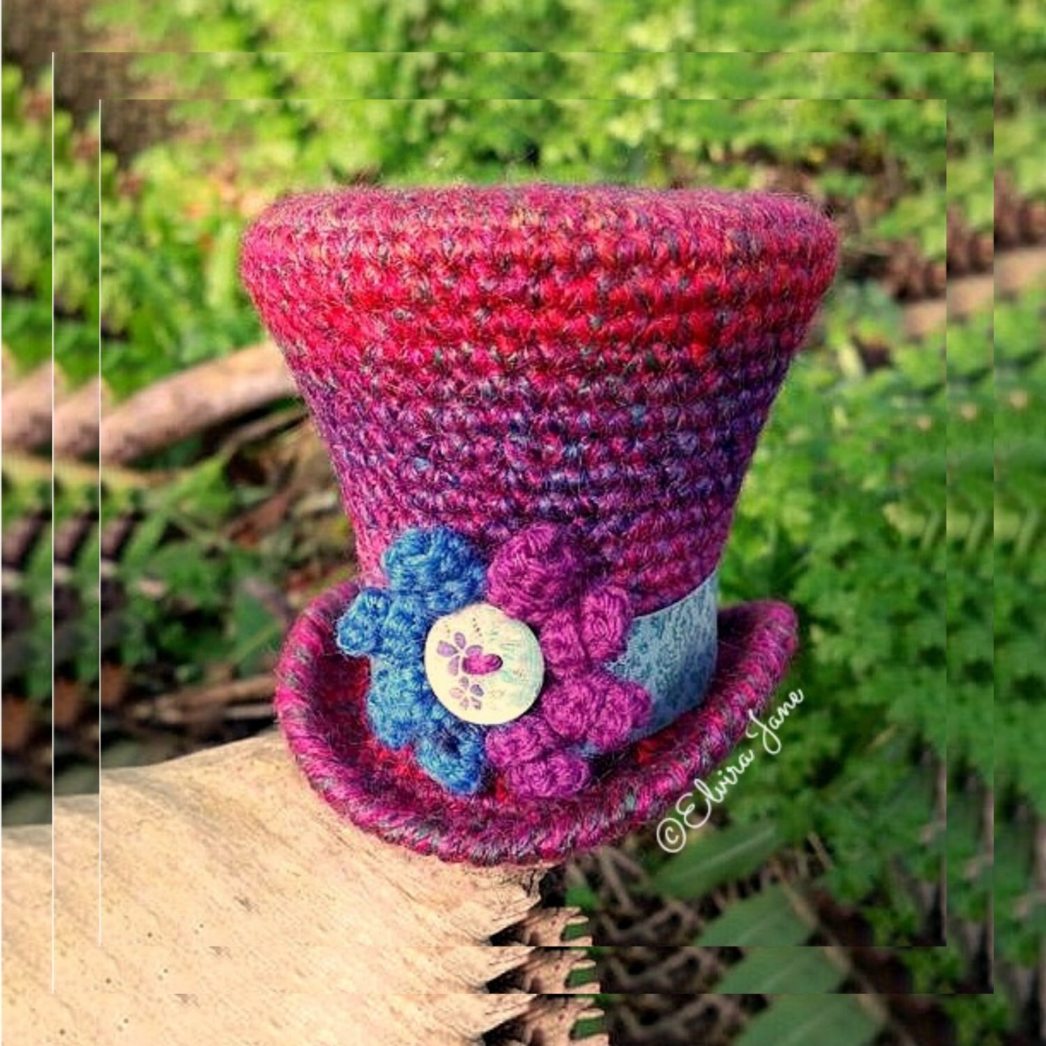 Uk Crochet Pattern For Top Hat Fascinator