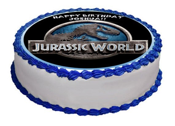 JURASSIC WORLD Edible Cake Toppers Jurassic World Edible