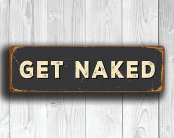 Get Naked Decal Etsy