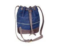 bolsos de jeans pintados a mano