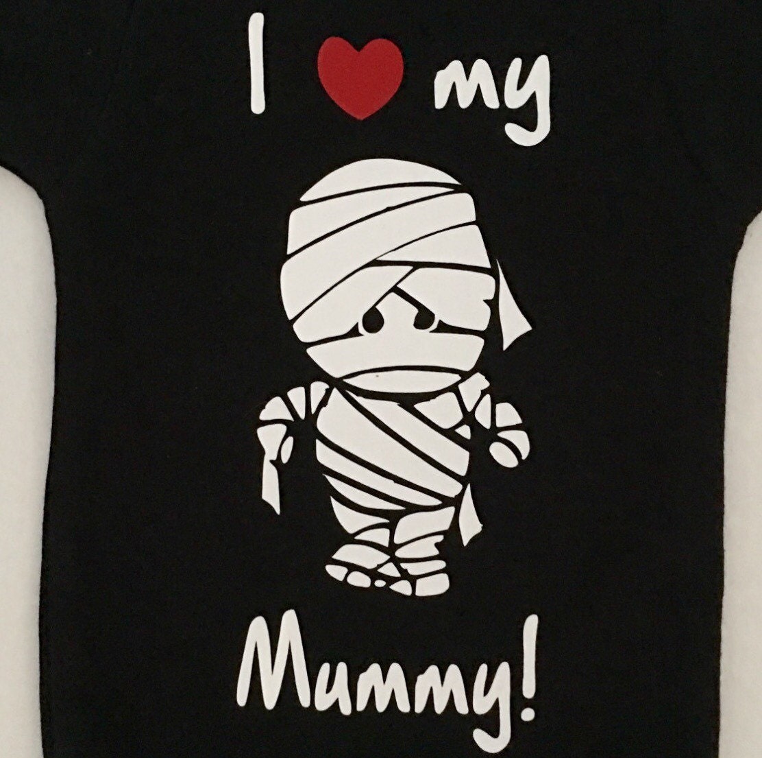 I Love My Mummy Shirt Or Bodysuit Mummy Shirt Halloween Mummy