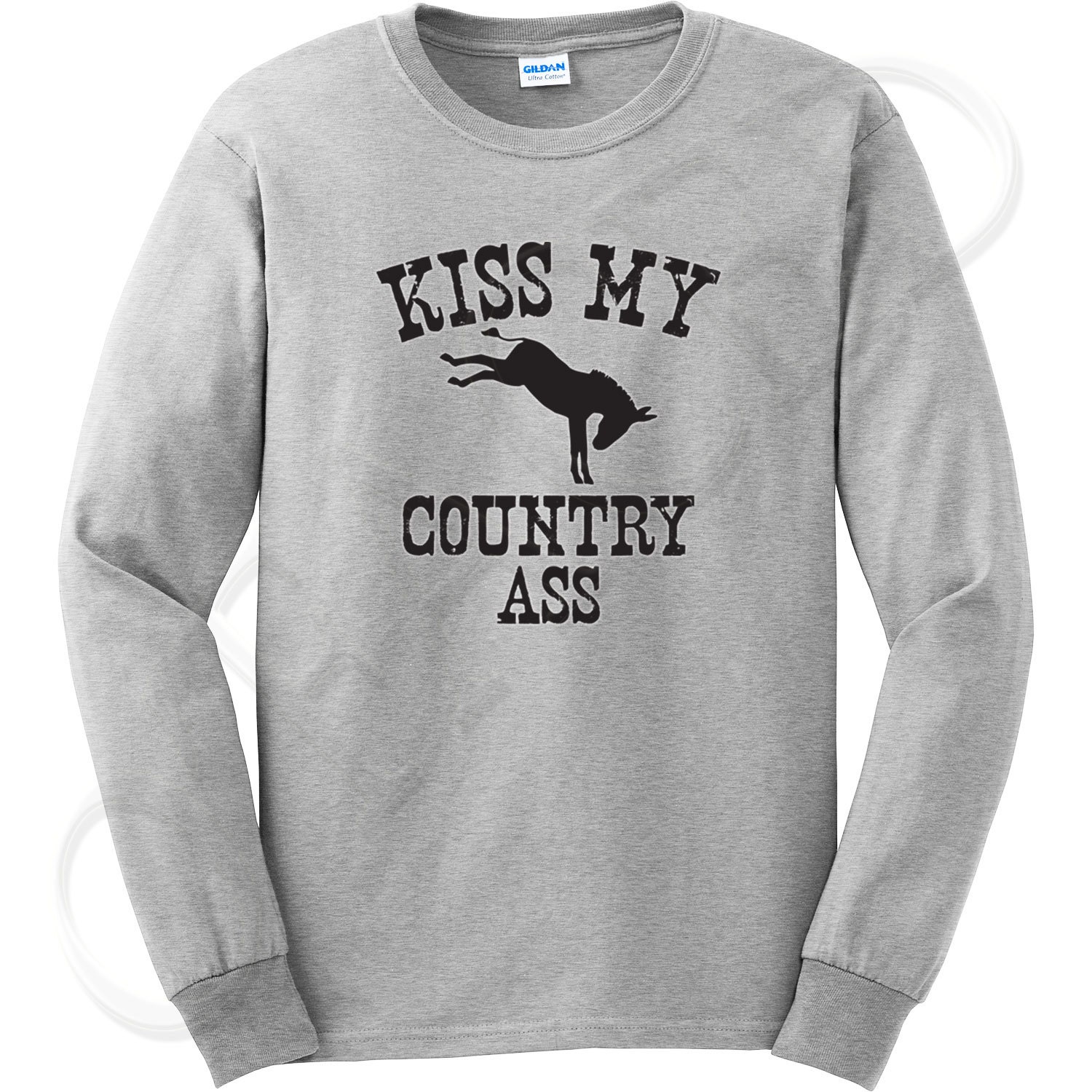 Kiss My Country Ass T Shirt Southern Girls Message Tee