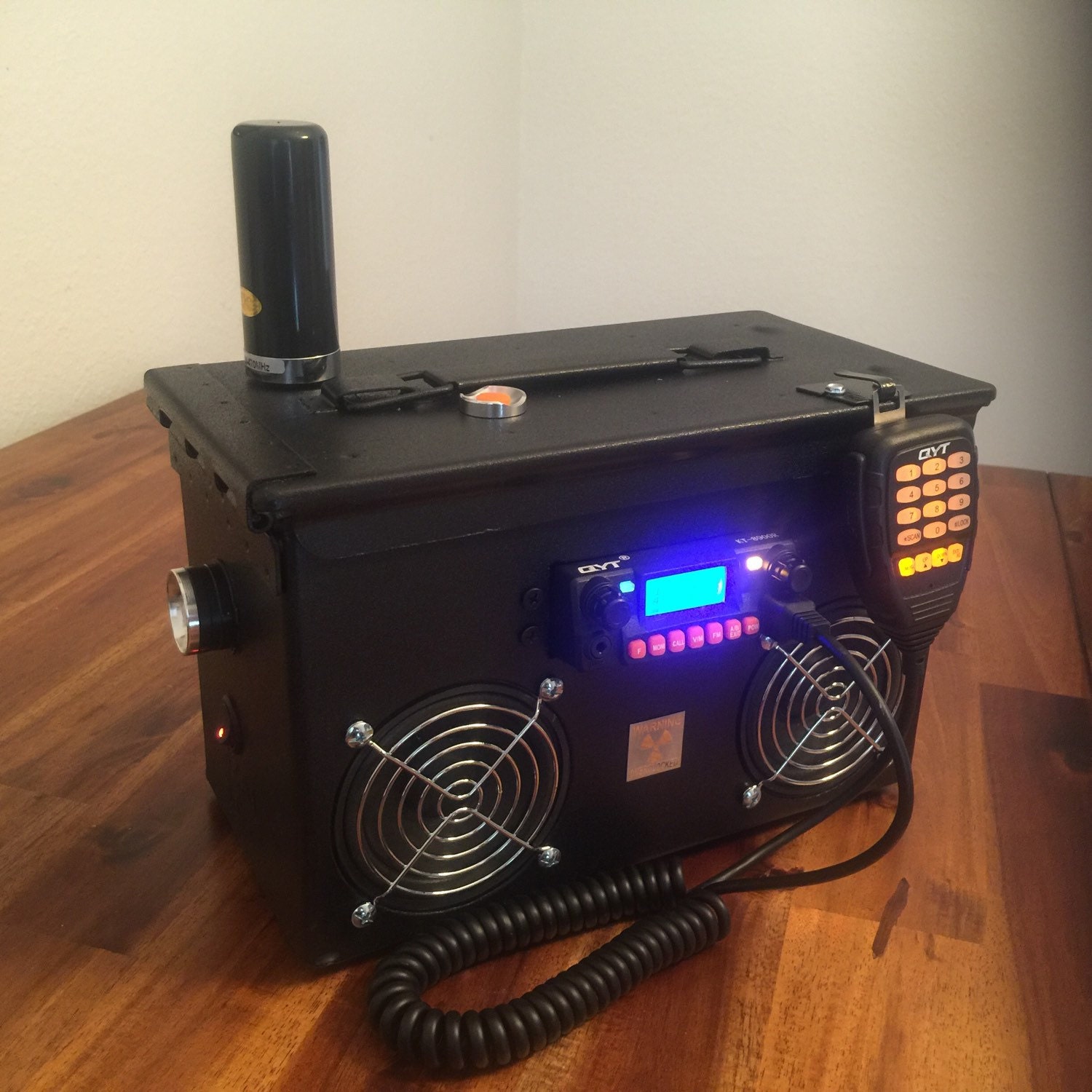 Ammo Can Rechargeable Stereo Boombox V 2 By TheRagnarokForge