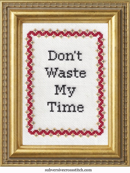 Subversive Cross Stitch Pdf Pattern Shut Your Piehole