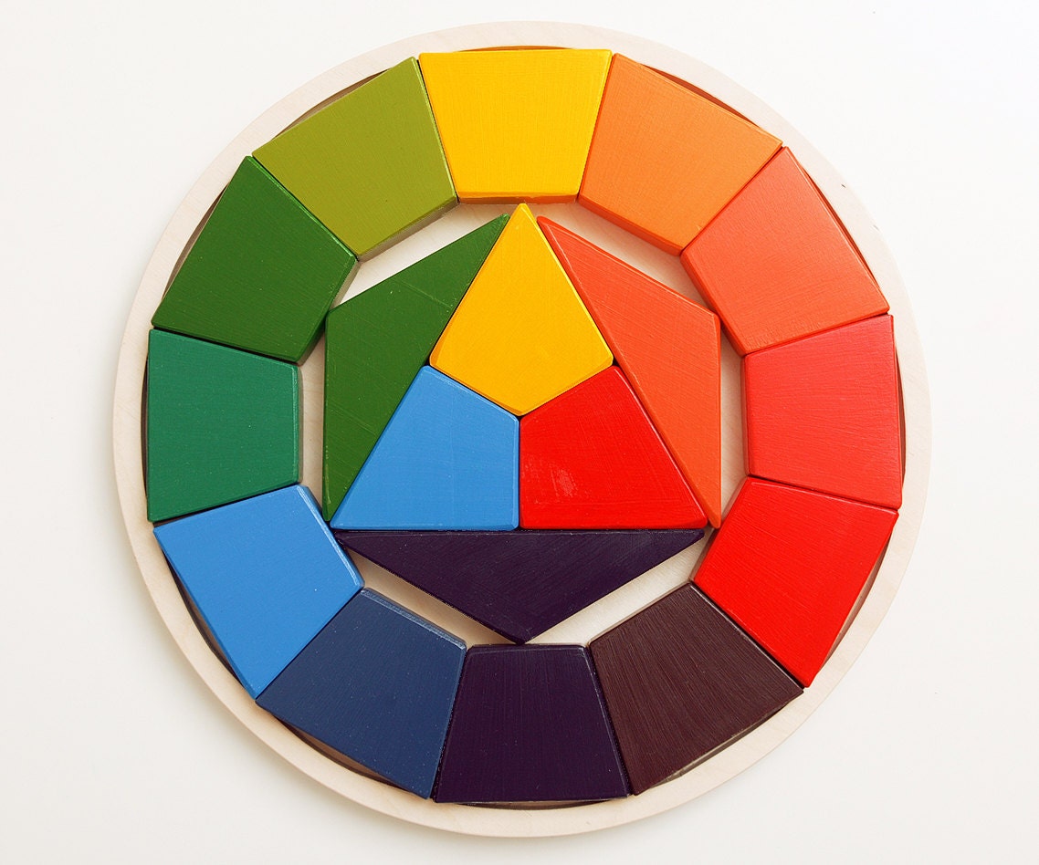 Colour Wheel Montessori Education Montessori Material