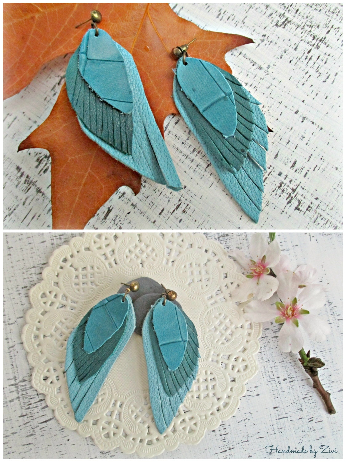 pendientes etnicos largos