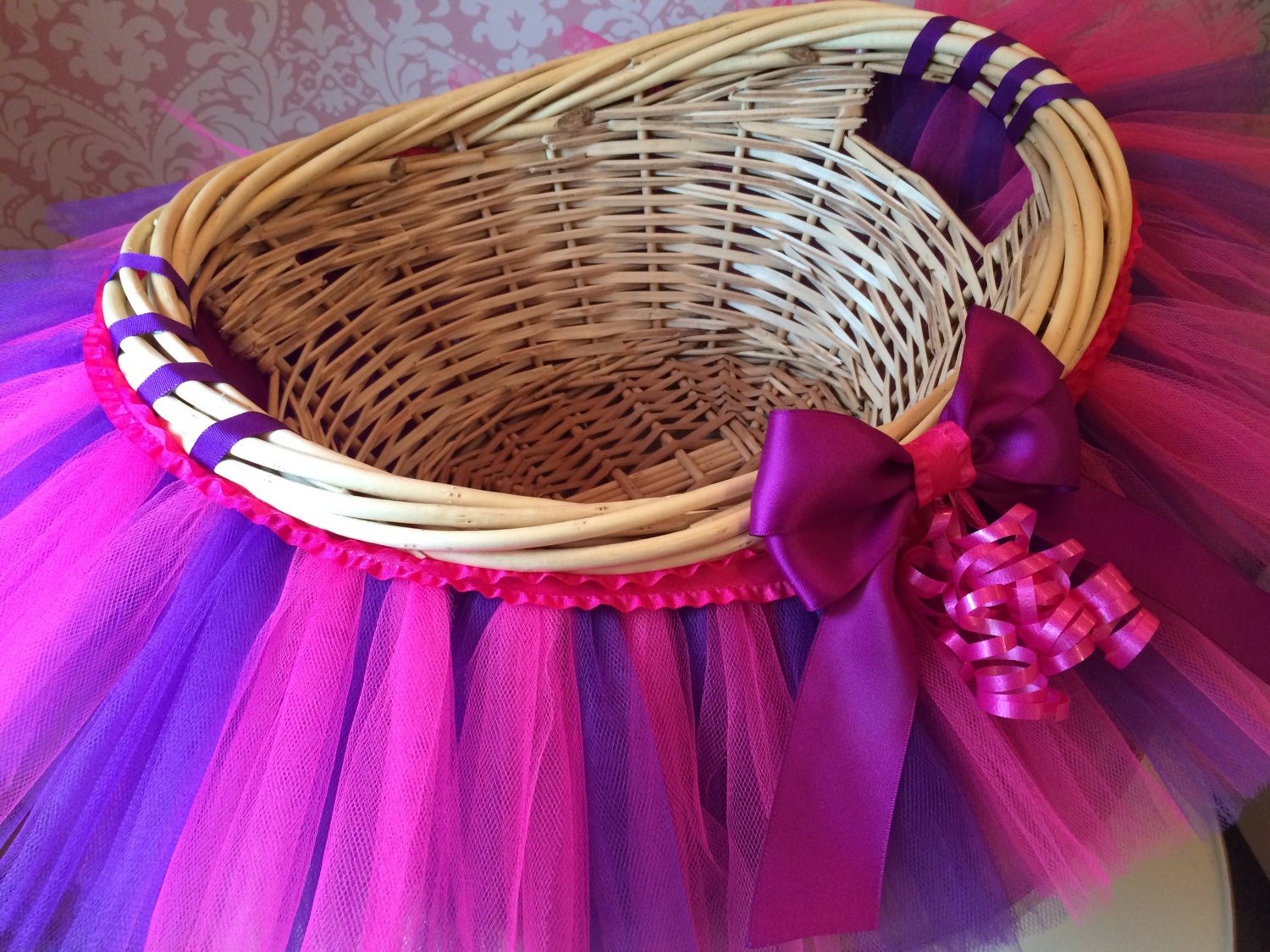 Tutu Basket Tutu Gift Basket Tutu Baby Shower Basket