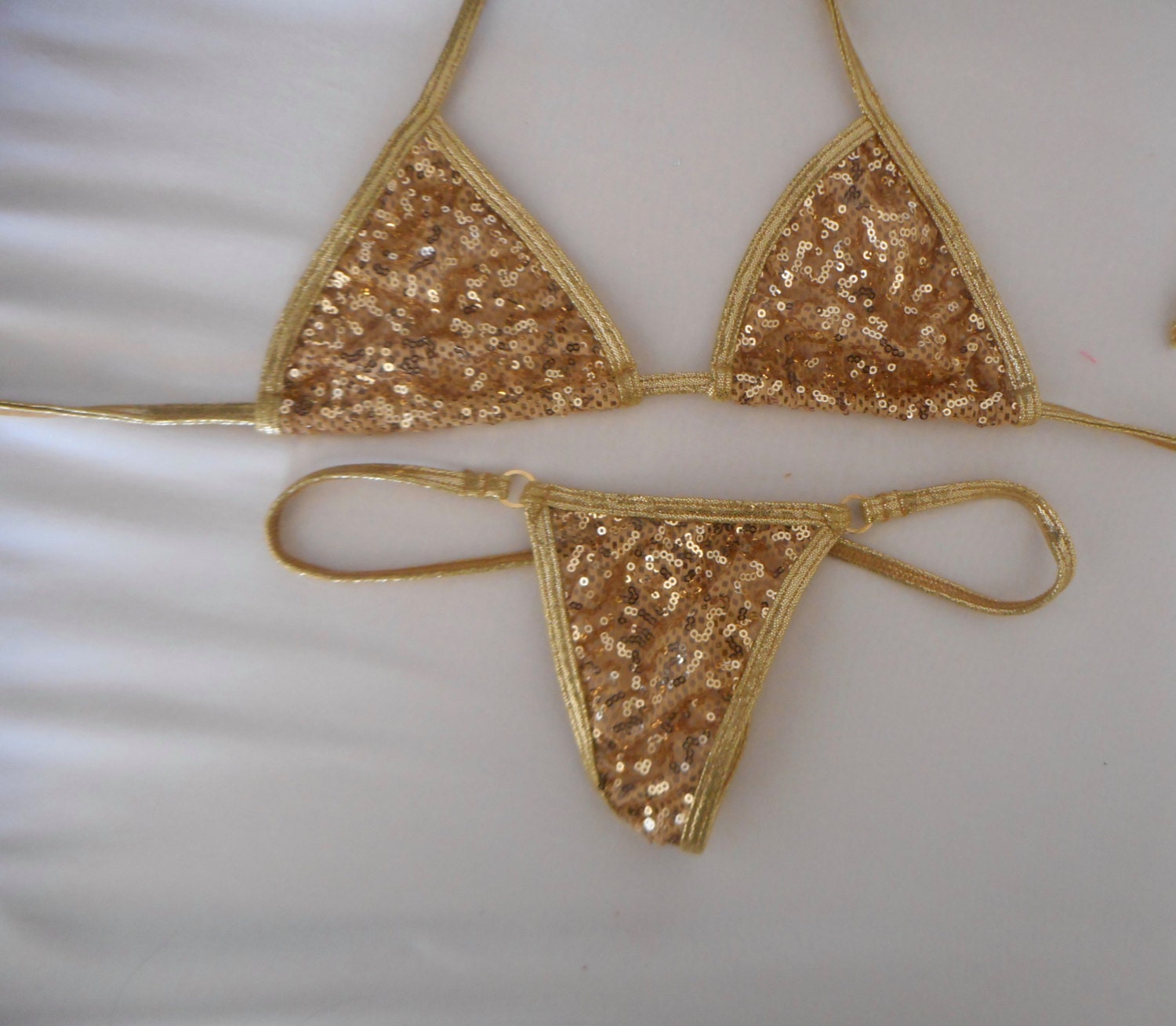 Gold Thong Bikini Set G String Thong Bikinis Lionella Net My Xxx Hot Girl