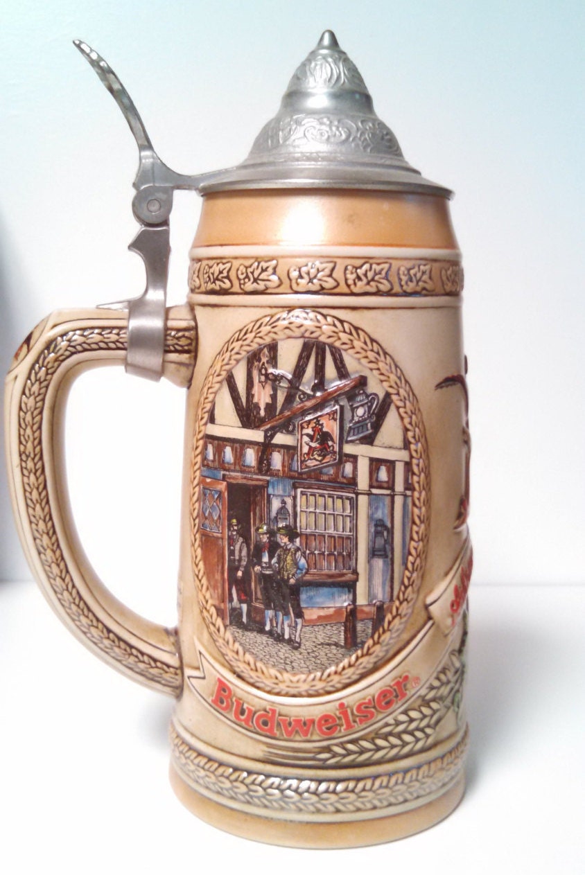 Budweiser Lidded Stein K Series Limited Edition Iv