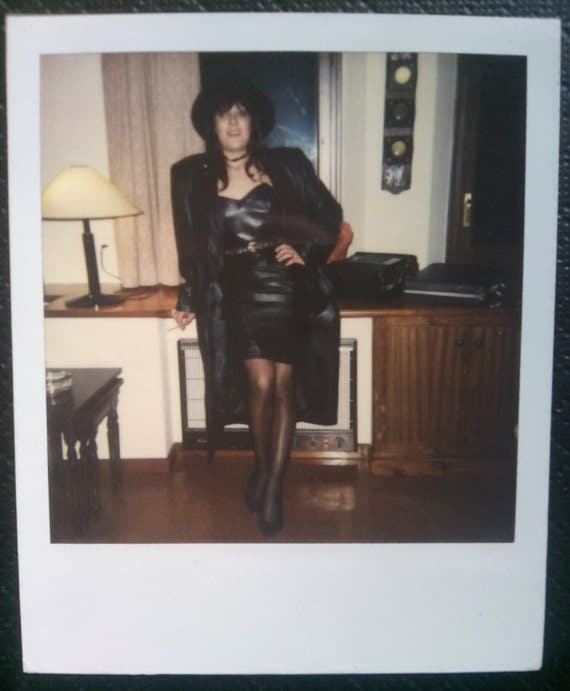 Items Similar To Photography Polaroid Vintage Nude Mujer Foto