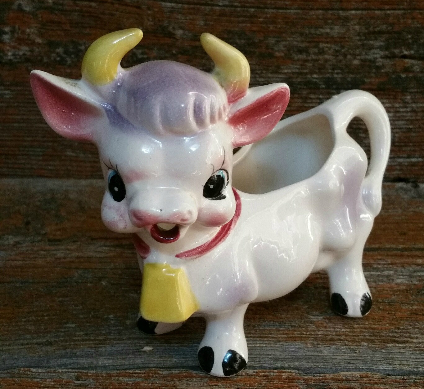 Vintage Bessie The Cow Creamer Ceramic Creamer Coffee